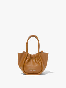 Extra Small Ruched Tote Cognac