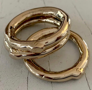 Bonding Loop Set of 3 Bronze