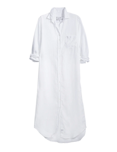 Rory Linen Dress White