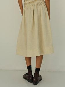 Apollonia Linen Skirt