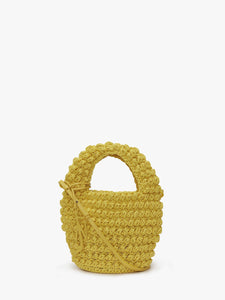 Popcorn Basket Yellow