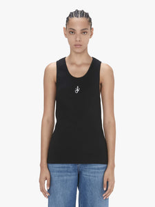 Anchor Embroidered Tank Top