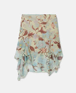 Lady Garden Asymmetric Skirt