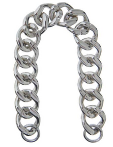 Chunky Chain Strap Silver