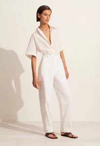 Relaxed Cargo Pant White