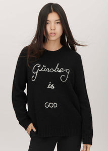 Ginsberg Is God Oversized Jumper