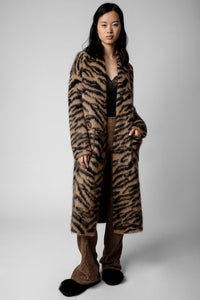Tilda Knit Tiger Coat